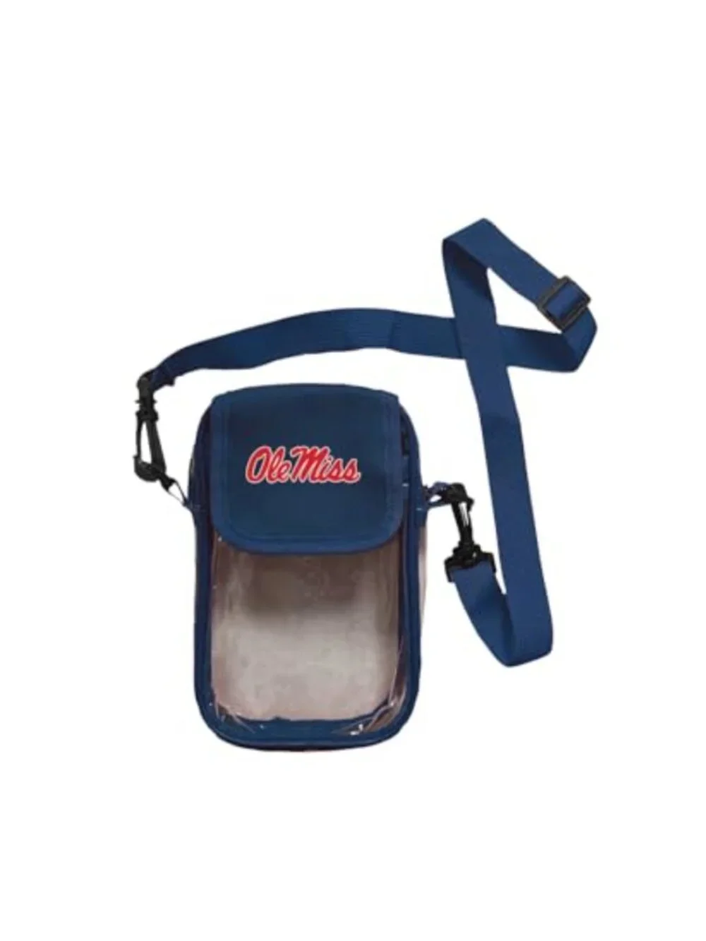 Clear Mini Stadium Bag PVC Crossbody Pouch NCAA Approved Games Concerts